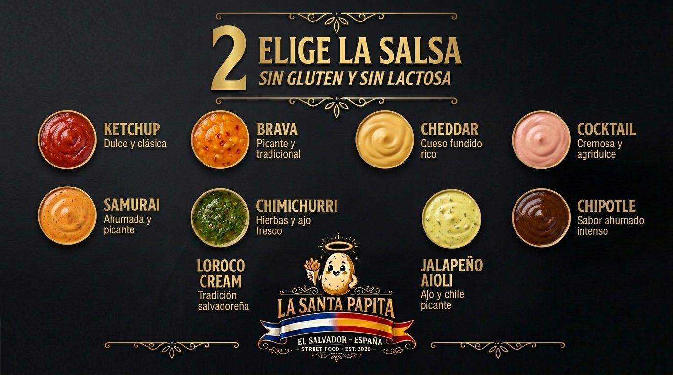 2. Elige tus Salsas