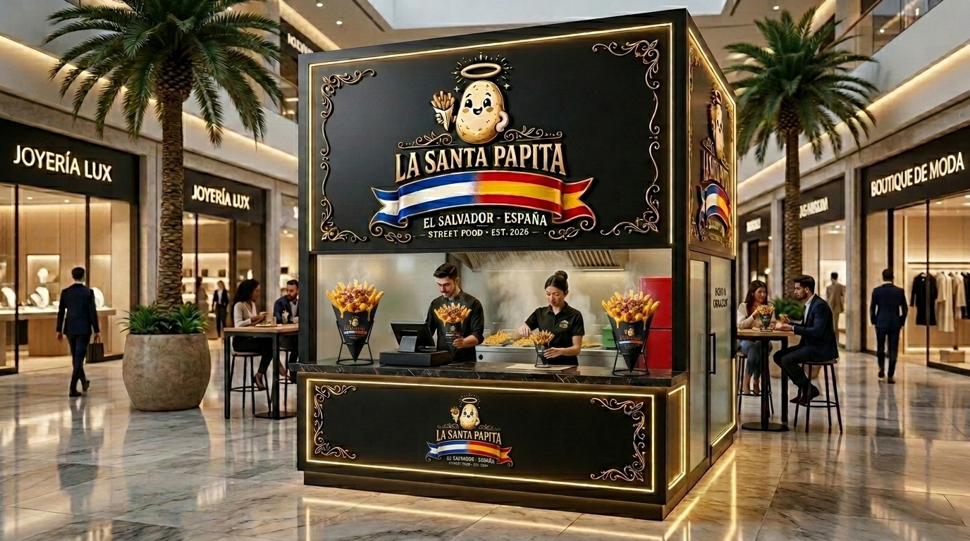 Kiosko Interior - La Santa Papita